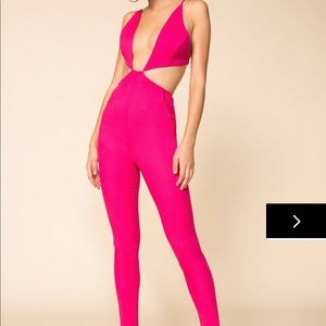 Superdown Aiden Cut Out Jumpsuit